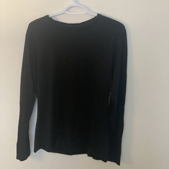 Segments 100% Merino Wool Women’s Shirt Black Size M - Picture 1 of 5